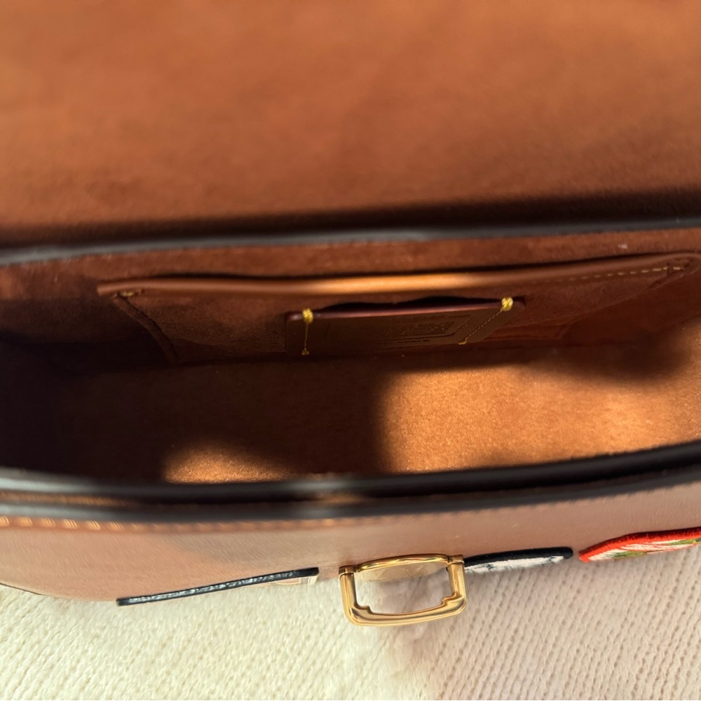COACH Studio Shoulder Bag 19 With Ski Patches - Picture 11 of 11